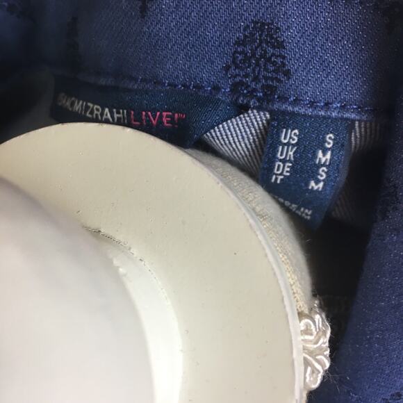 Isaac Mizrahi Live True Denim Fringe Jacket Small - Picture 15 of 16